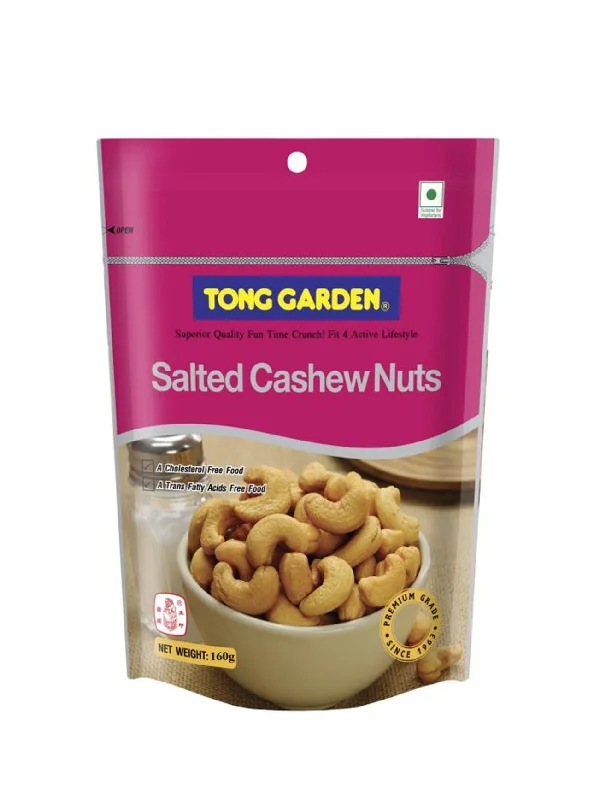 TONG GARDEN SALTED CASHEWNUT 160GM