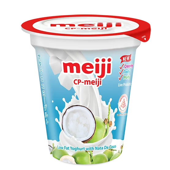 MEIJI LOW FAT YOGHURT W NATA DE COCO 135G