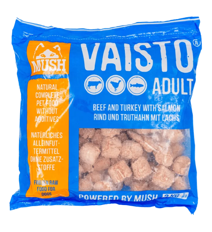 Frozen Raw Dog Food - Vaisto Blue (Beef, Turkey & Salmon)