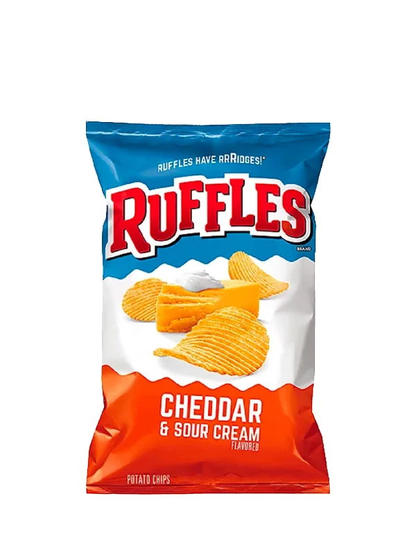 RUFFLES CN CHEDDAR & SOUR CREAM 170G