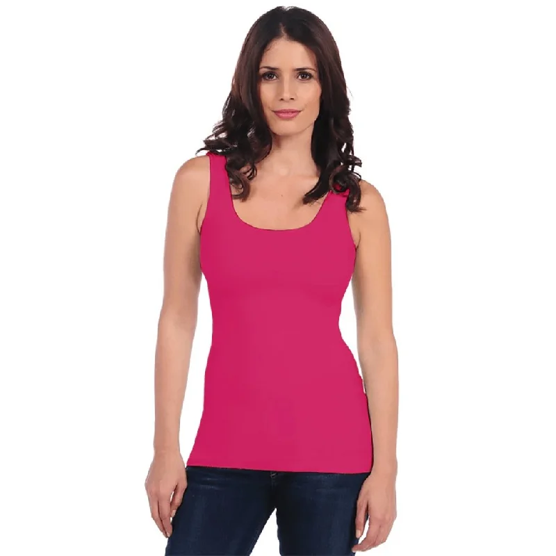 Tees by Tina : Smooth Tank - Hibiscus