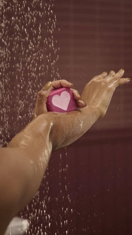 Strawberry Heart Soap