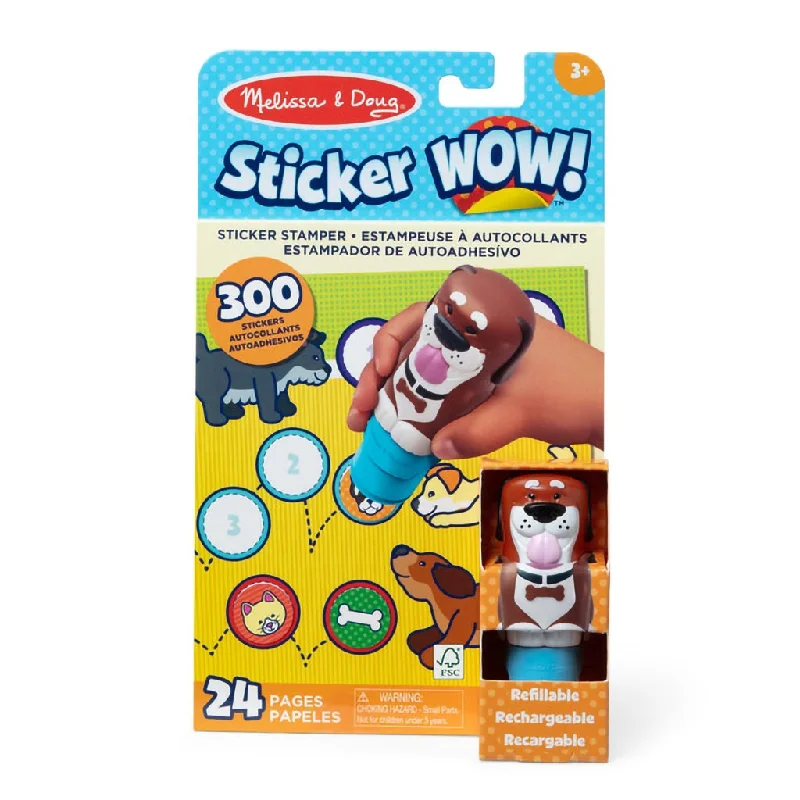 Melissa & Doug : Sticker WOW!® Activity Pad & Sticker Stamper - Dog