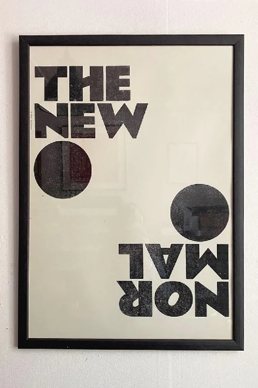 THE NEW NORMAL Poster Print