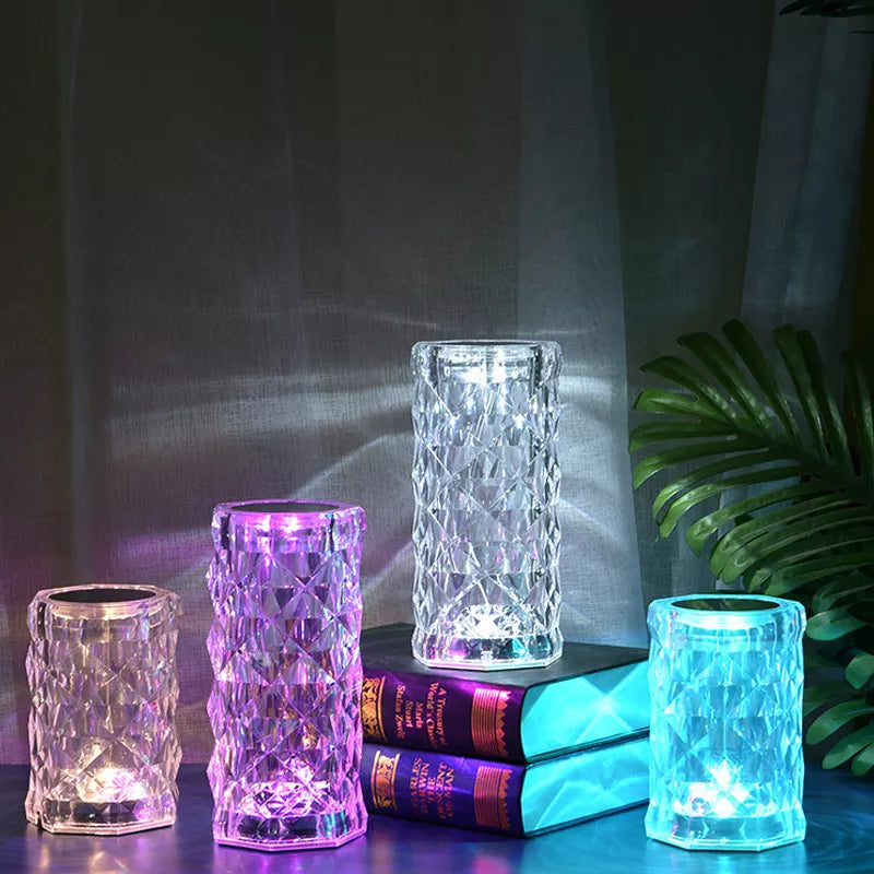 Attractive & Unique LED Rose Diamond Table Lamp