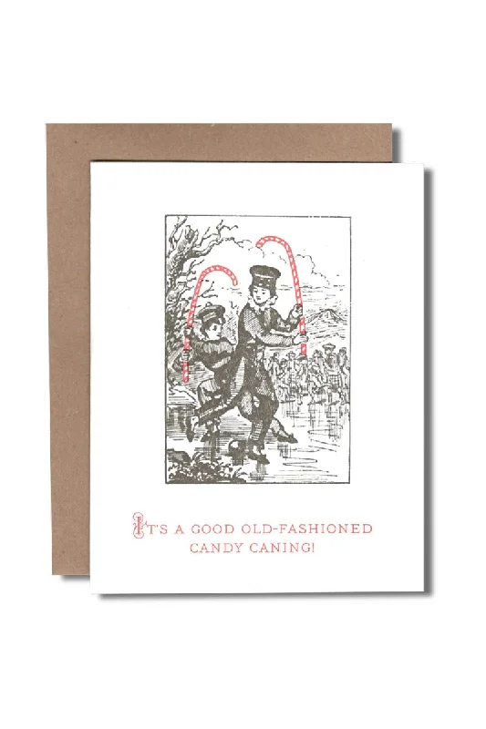 Candy Caning Holiday Card