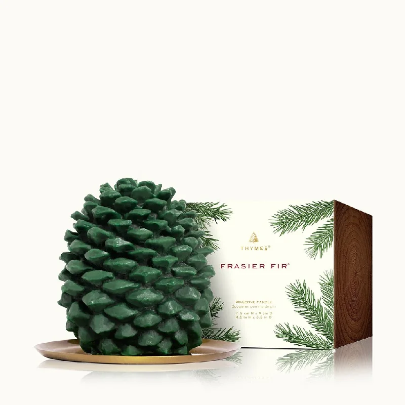 Thymes : Frasier Fir Petite Molded Pinecone Candl