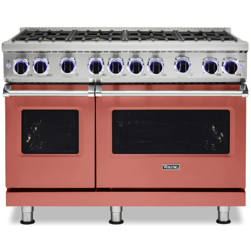 Viking 48-inch Freestanding Gas Range with Elevation™ Burners VGR7482-8BSCLP