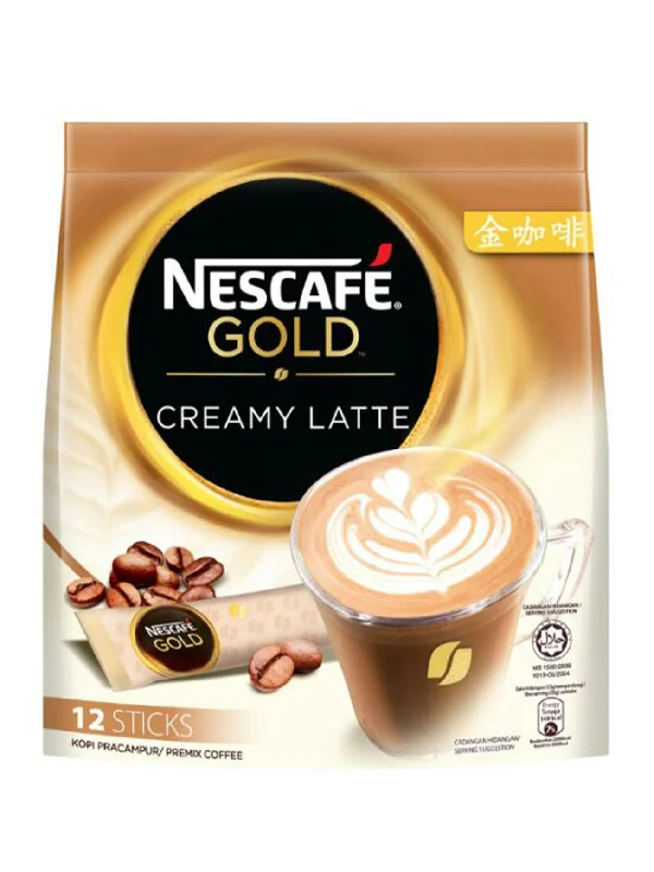 NESCAFE GOLD CREAMY LATTE 12*31G