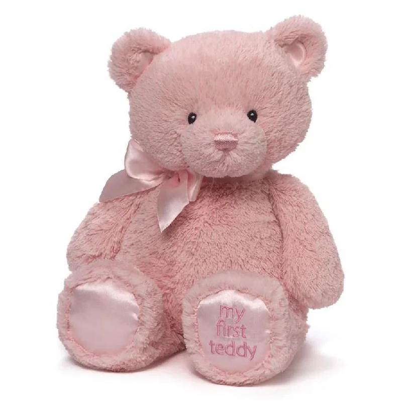 Gund : My First Teddy, Pink, 15"