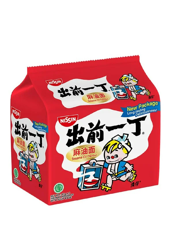 NISSIN INSTANT NOODLE SESAME OIL 5X85GM