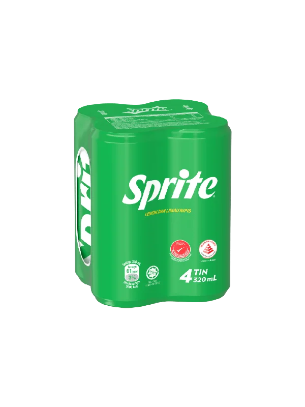 SPRITE CAN 4X320ML