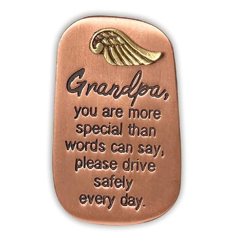 Cathedral Art : Grandpa Drive Safe Visor Clip