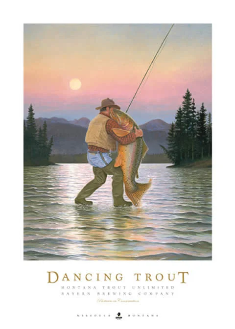 Dancing Trout - Artist's Proof