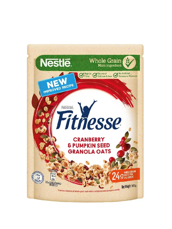 NESTLE FITNESSE GRANOLA CRANBERRY CEREAL 300G