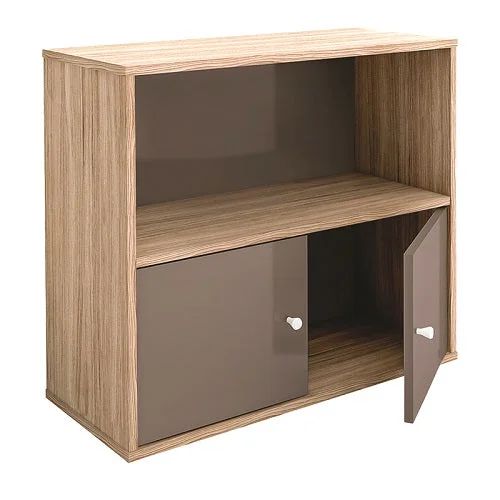 JAPAN HOME 2 Tier Cabinet With Doors 60H*29D*70.2W