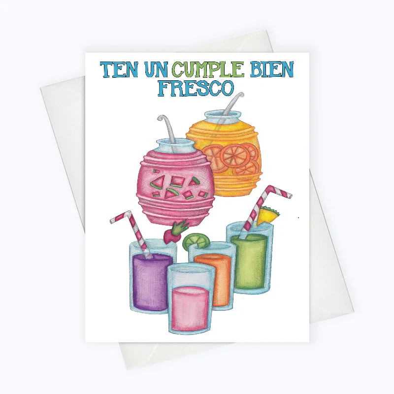 SPANISH BIRTHDAY CARD | Spanish Cumpleaños Card | Feliz Cumpleaños Birthday Greeting Card | Español Birthday Card | Tarjeta de Cumpleaños | Latinx Card