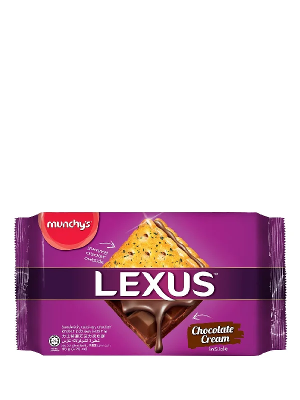 MUNCHYS LEXUS CHOCOLATE SANDWICH 190G