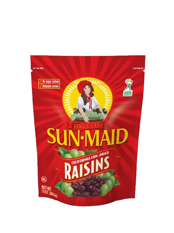 SUNMAID RAISINS ZIPPER BAG 283.5GM