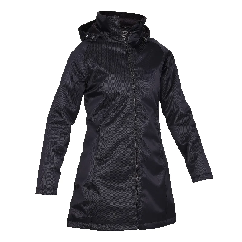 Aubrion Ladies Halcyon Waterproof Coat - Black