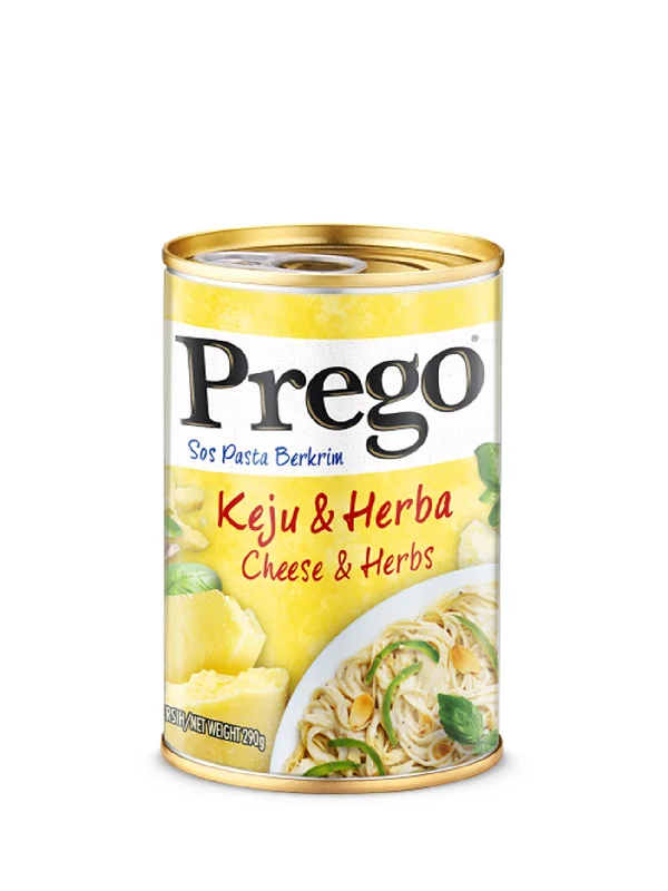 PREGO CHEESE/HERBS CREAMY 290G