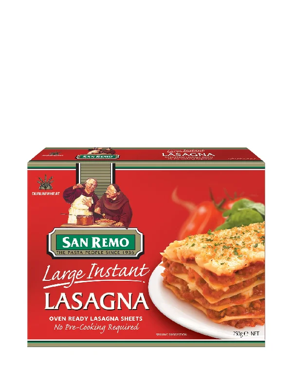 SAN REMO LARGE SHEET LASAGNA 250G