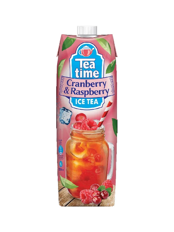 TEA TIME ICED TEA CRAN RASPBERRY 1L