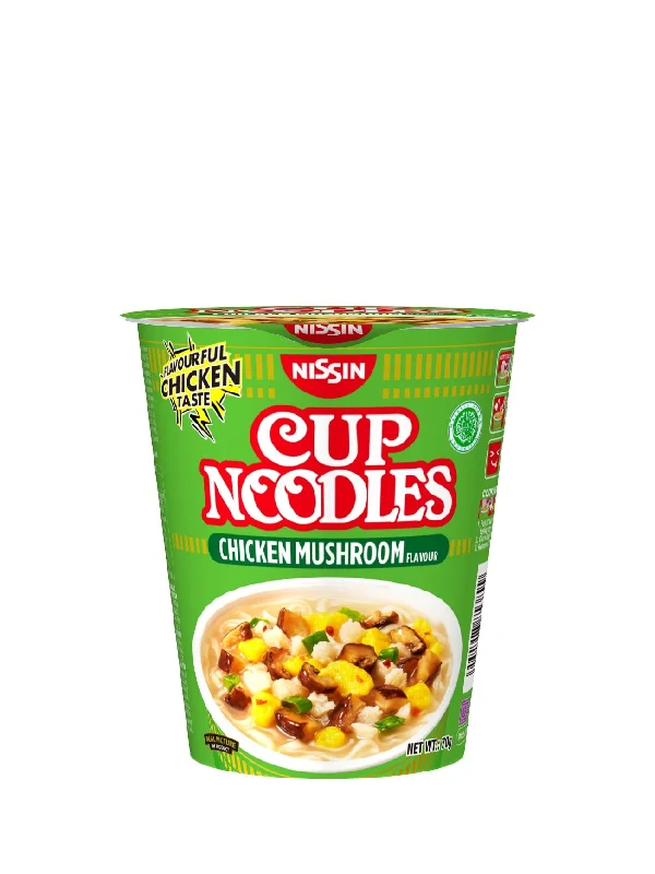 NISSIN CUP NOODLES CHICKEN MUSHROOM 70G