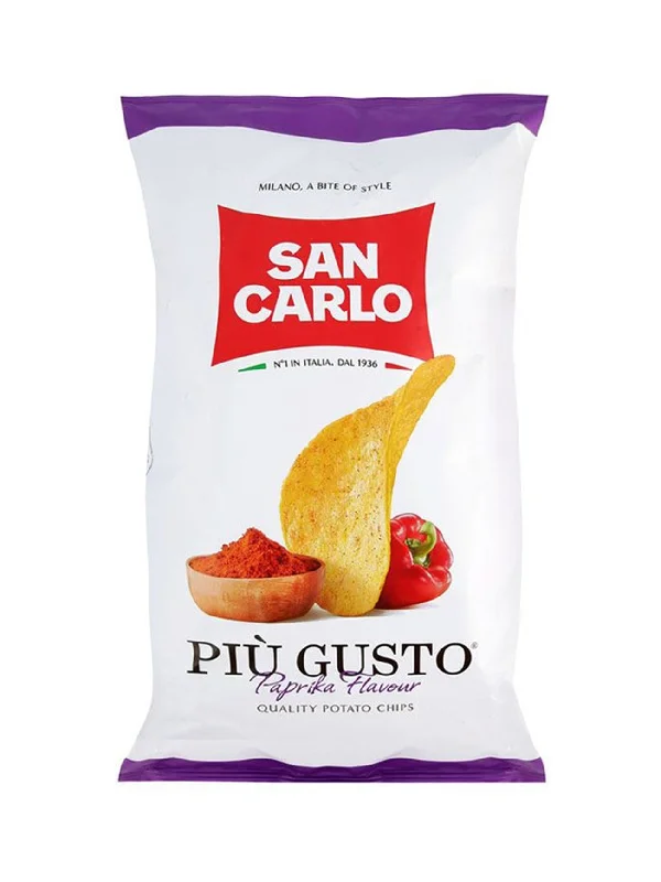 SAN CARLO PAPRIKA POTATO CHIPS 150G