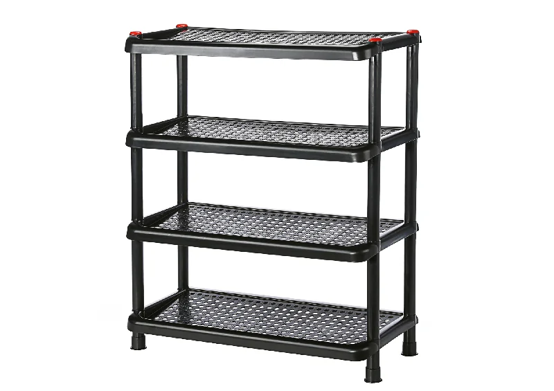 KEYWAY 4-Tier Shoe Rack,66.9(L)x29.5(W)x77.4(H)cm