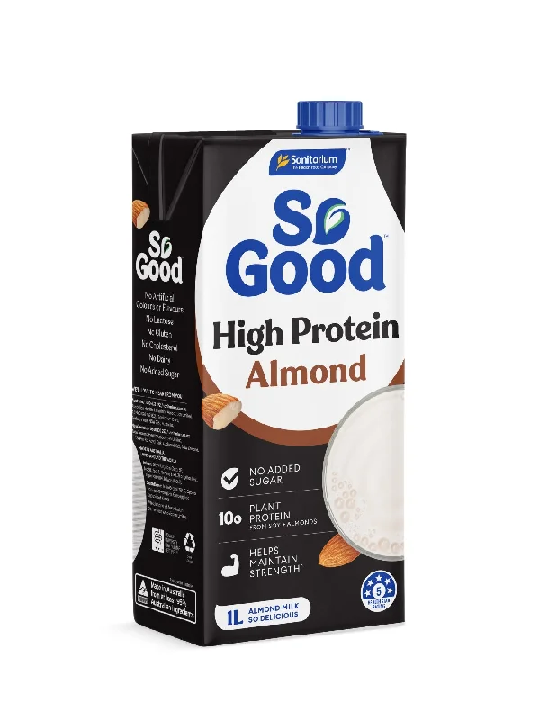 SANITARIUM SO GOOD HI PROTEIN ALMOND 1L