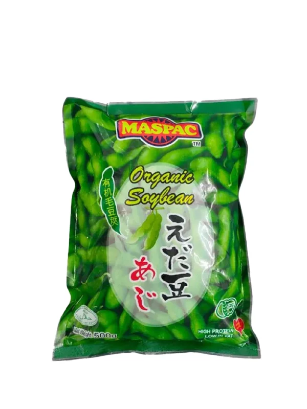 MASPAC ORGANIC SOY BEAN EDAMAME 500G