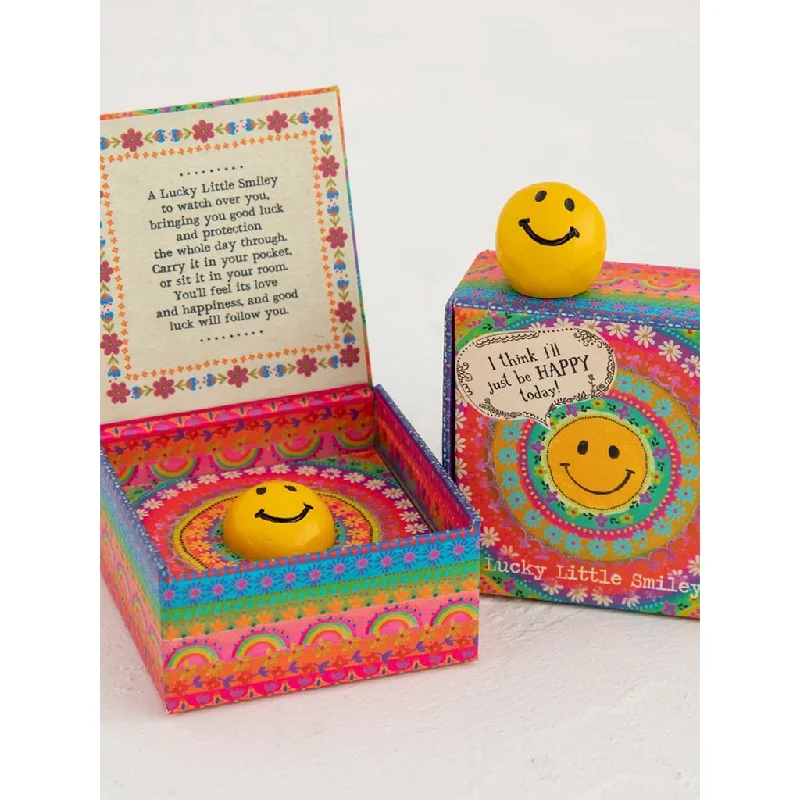 Natural Life : Lucky Keepsake Charm - Smiley