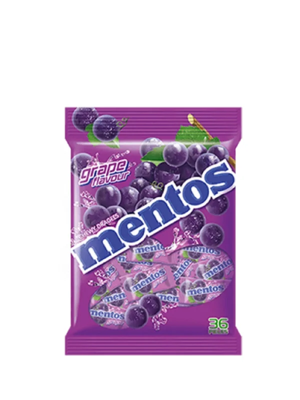 MENTOS POUCH GRAPE 36S