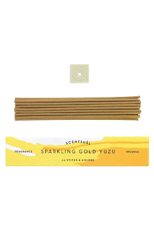 Scentsual Incense Sparkling Gold Yuzu