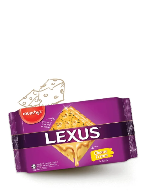 MUNCHYS LEXUS CHEESE 190GM