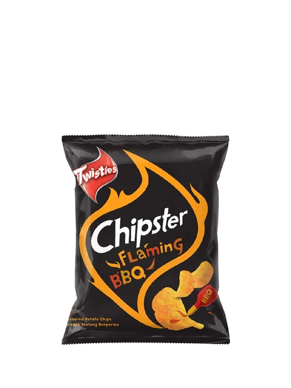 TWISTIES CHIPSTER FLAMING BBQ 60G