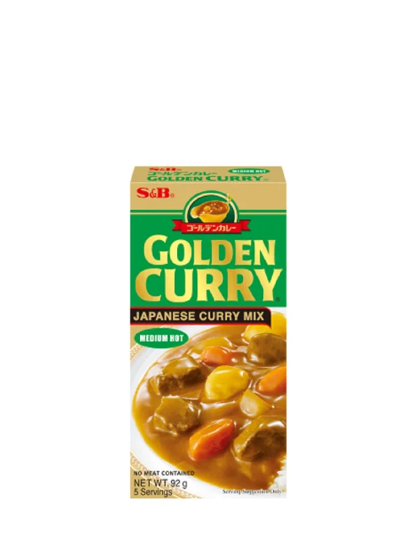 SB GOLDEN CURRY-MED HOT 92G