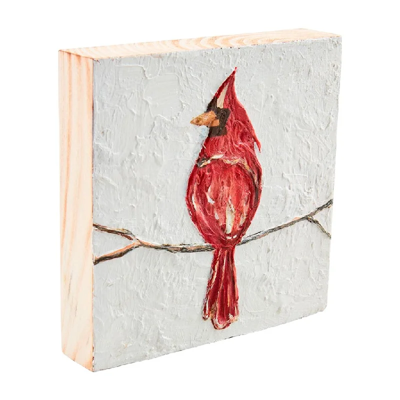 Mud Pie : Cardinal Plaque