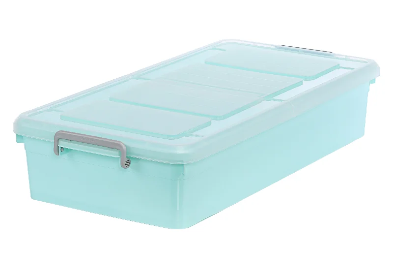 KEYWAY Storage Box 35L Blue,80.3(L)x40.4(W)x16.2(H)cm