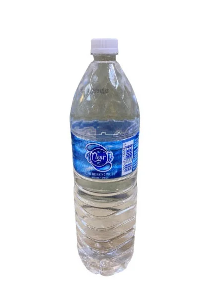 Clear Pure Drinking Water 1500ml #68215 (1pcs/bundle of 12 bottles)