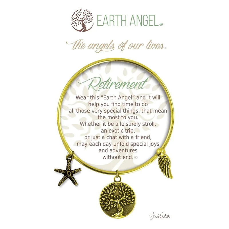 Earth Angel : Retirement Bracelet in Brass