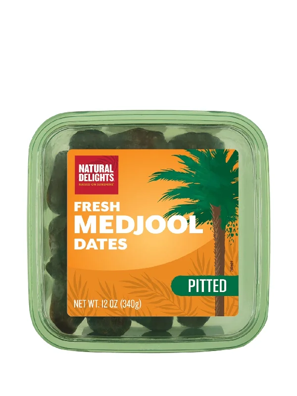 NATURAL DELIGHT MEDJOOL PITTED DATES 340G