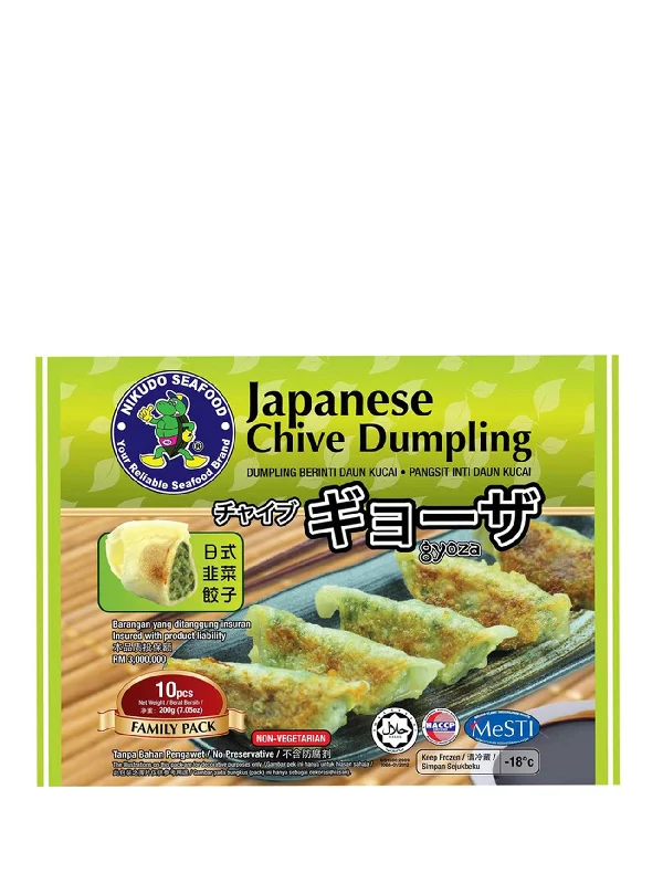 NIKUDO JAPANESE CHIVE DUMPLING 200G