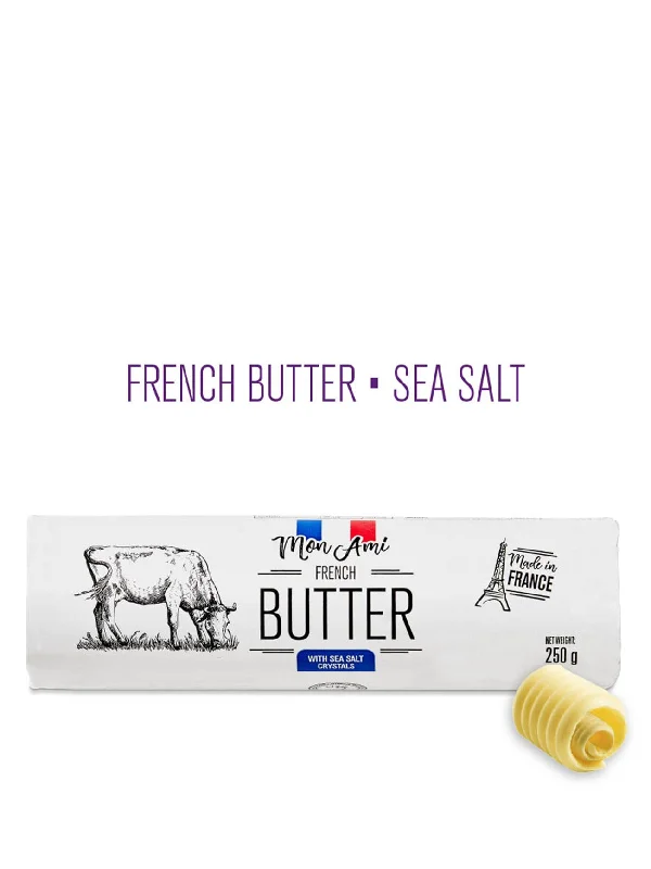 MONAMI BUTTER ROLL SALTED 250G