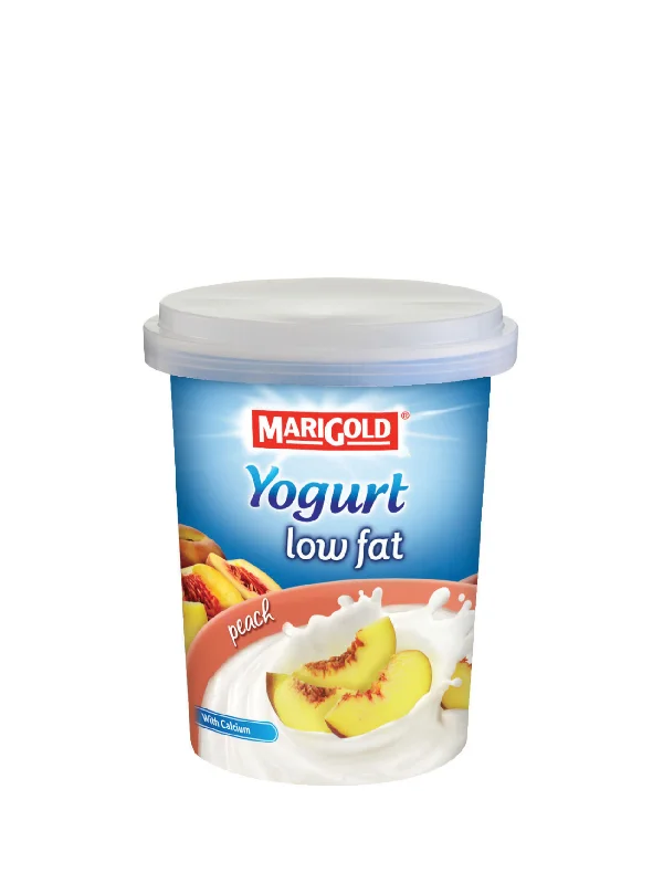 MARIGOLD LOW FAT YOG PEACH 130G