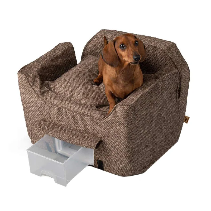 Luxury Lookout I Dog Car Seat Merlin Camel