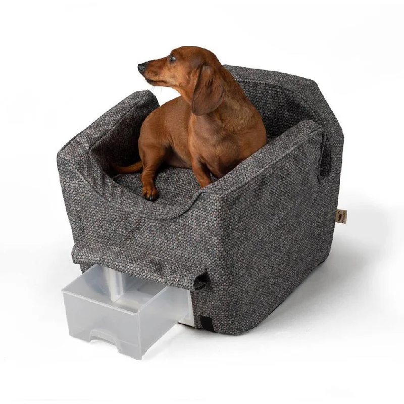 Luxury Lookout I Dog Car Seat Merlin Pewter