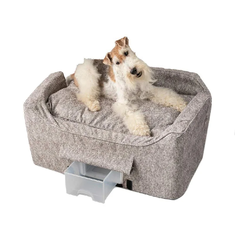 Luxury Lookout II Dog Car Seat Merlin Linen