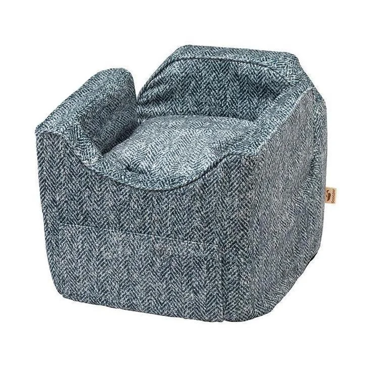 Luxury Lookout II Dog Car Seat Palmer Indigo